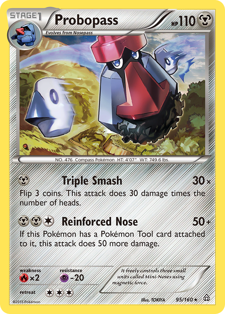 Probopass (95/160) [XY: Primal Clash] | Event Horizon Hobbies CA