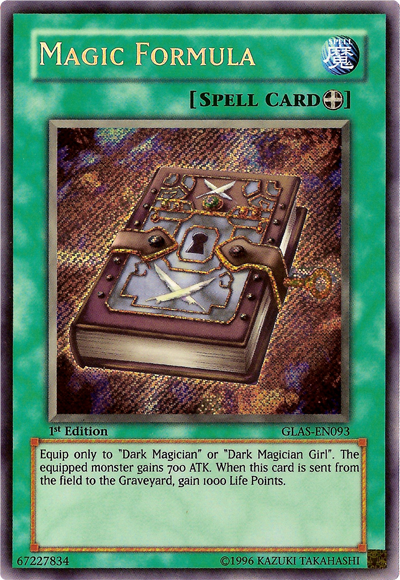 Magic Formula [GLAS-EN093] Secret Rare | Event Horizon Hobbies CA