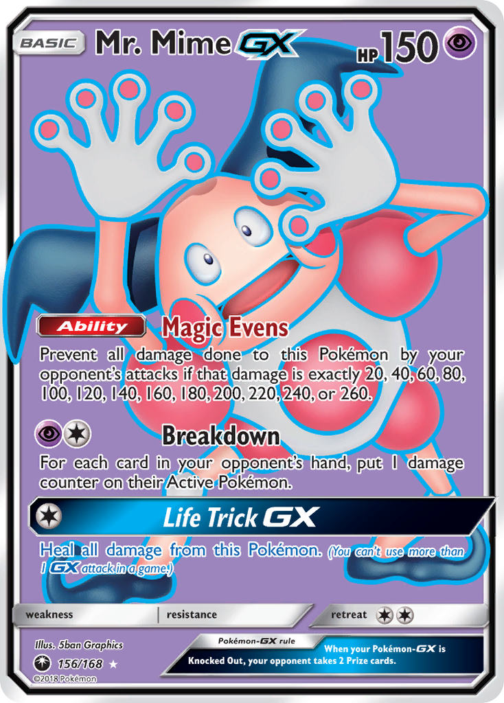 Mr. Mime GX (156/168) [Sun & Moon: Celestial Storm] | Event Horizon Hobbies CA