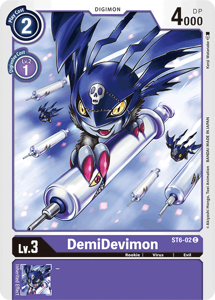 DemiDevimon [ST6-02] [Starter Deck: Venomous Violet] | Event Horizon Hobbies CA