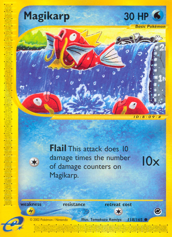 Magikarp (118/165) [Expedition: Base Set] | Event Horizon Hobbies CA