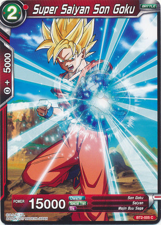 Super Saiyan Son Goku (BT2-005) [Union Force] | Event Horizon Hobbies CA