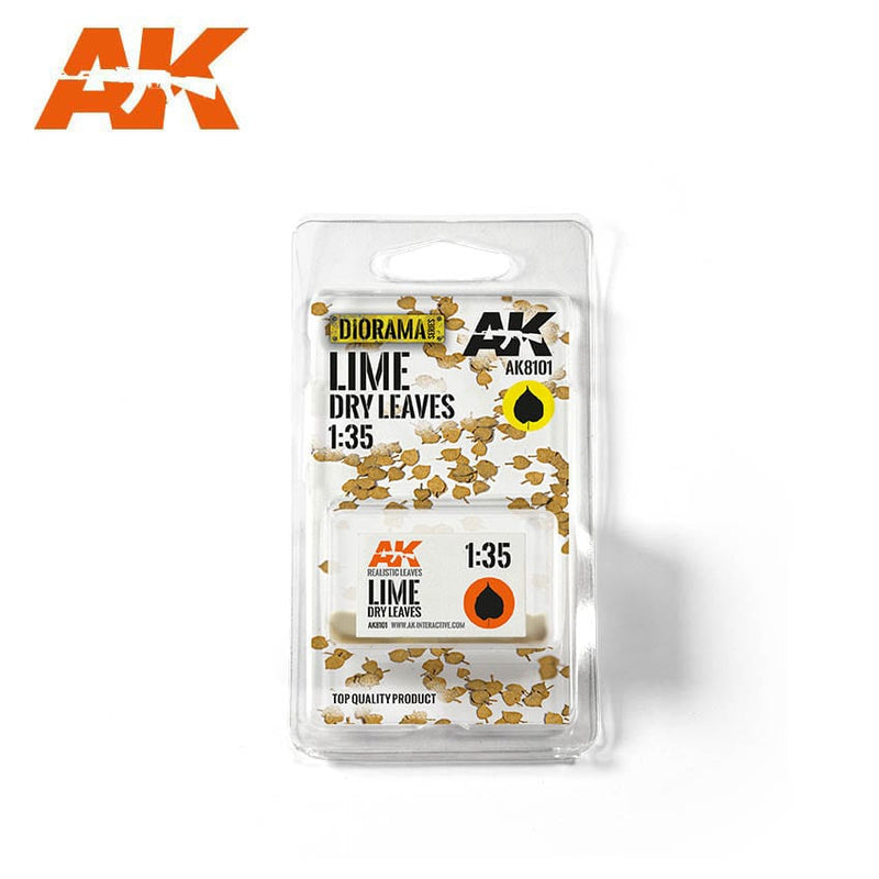 AK Interactive Lime Dry Leaves 1:35