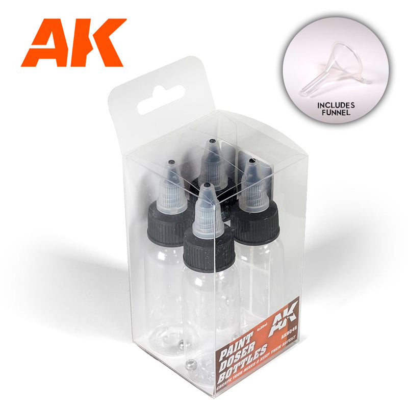 AK Interactive Paint Doser Bottles