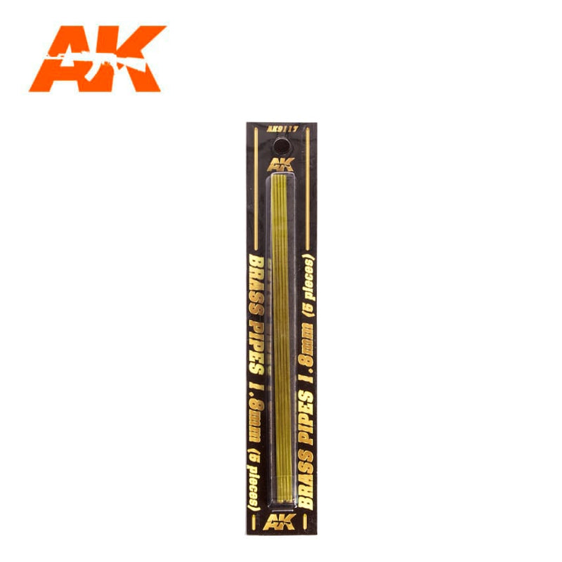 Ak Interactive Brass Pipes 1.8mm