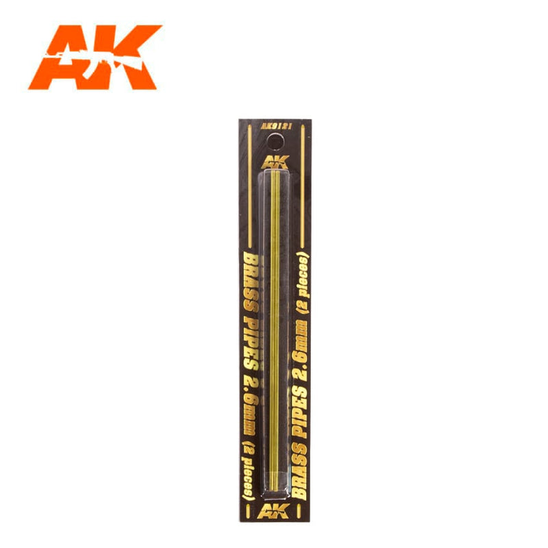 Ak Interactive Brass Pipes 2.6mm