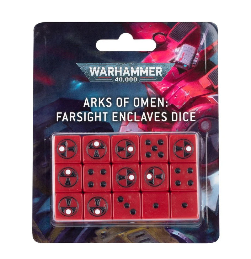 40K - Arks of Omen - Farsight Enclaves Dice