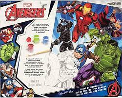 PaintWorks - Paint By Numbers - Avengers