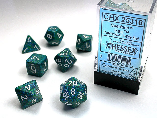 Dice - Chessex - Polyhedral (7pc) - Speckled