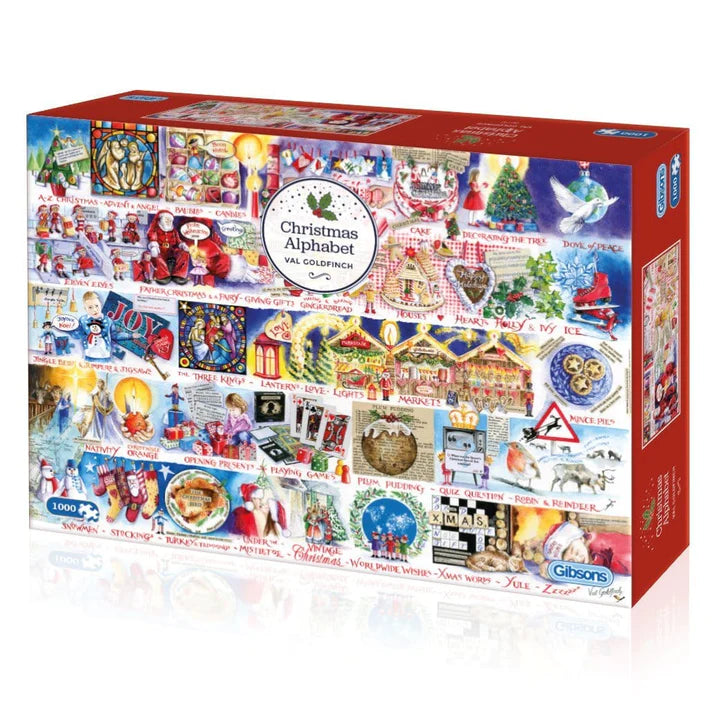 Jigsaw Puzzle - Gibsons -  Christmas Alphabet - 1000