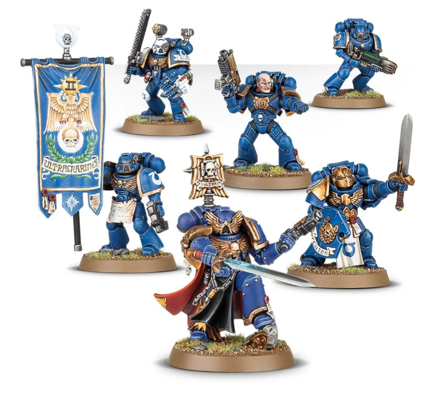 Space Marines Company Command | Event Horizon Hobbies CA