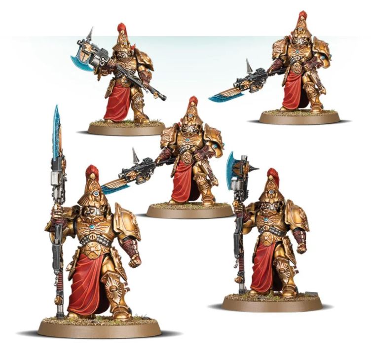 40K - Adeptus Custodes -  Custodian Wardens