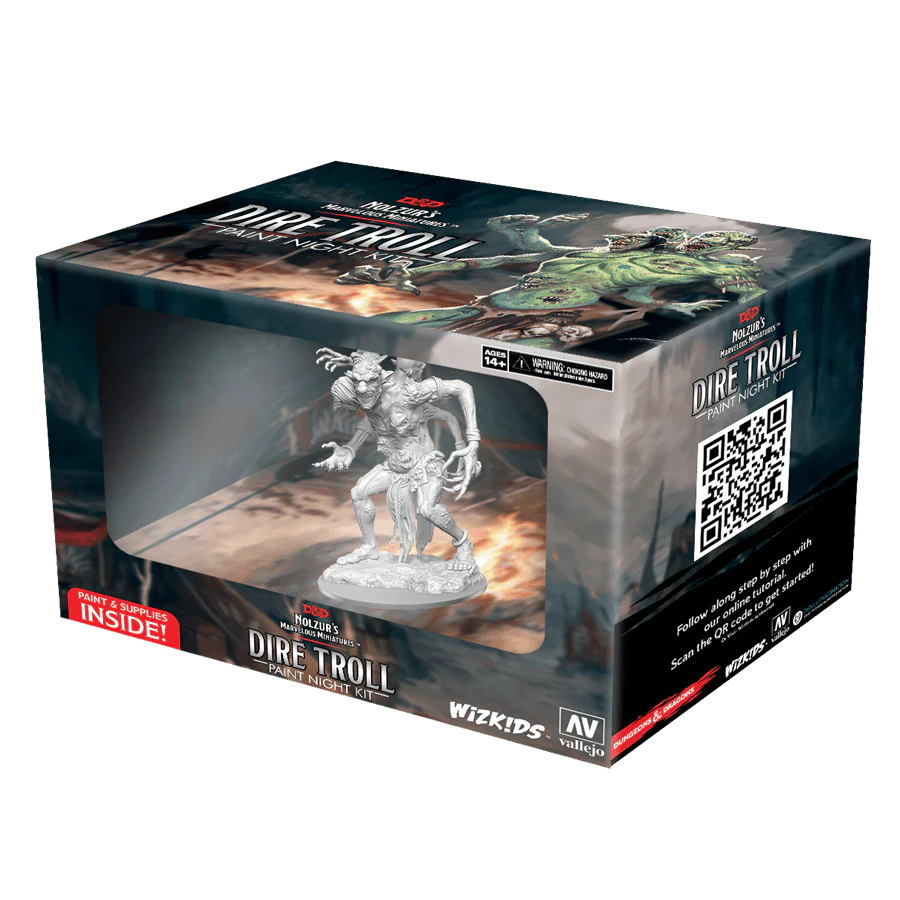 D&D - Paint Night Kit - Dire Troll | Event Horizon Hobbies CA