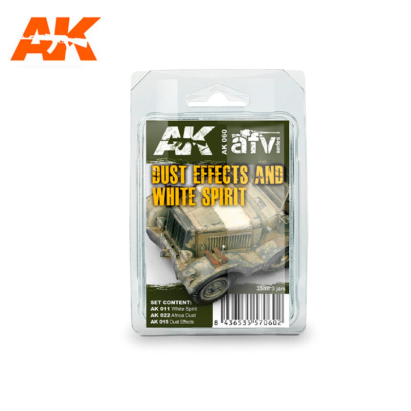 AK Interactive - AVF Series - Dust Effects and White Spirit