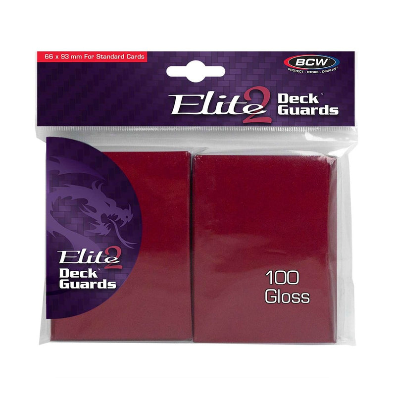 Sleeves - BCW - Elite 2 Deck Guards - Gloss