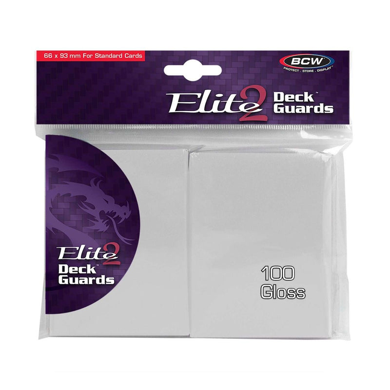 Sleeves - BCW - Elite 2 Deck Guards - Gloss