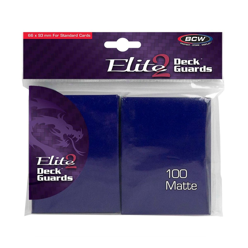 Sleeves - BCW - Elite 2 Deck Guard - Matte