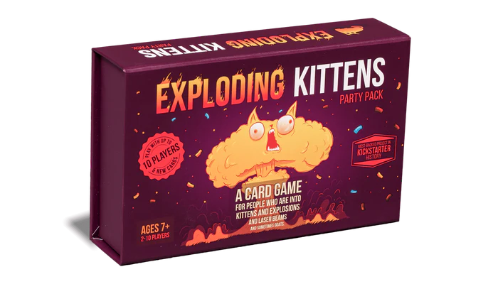 Board Games - Exploding Kittens - Party Pack