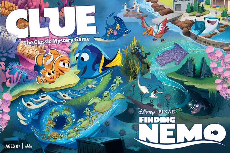 Board Games - Clue - Finding Nemo