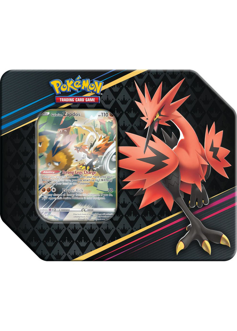 Pokemon - Sword & Shield Crown Zenith Galarian Tin Collection