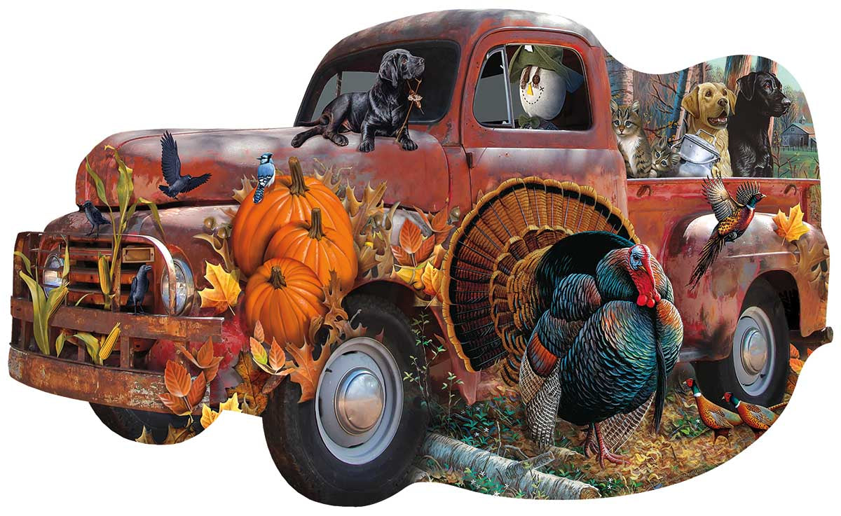 Puzzles - Harvest Truck Puzzle | Event Horizon Hobbies CA