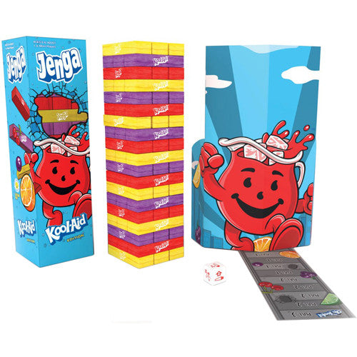 Boardgames - Jenga - Kool-Aid Edition | Event Horizon Hobbies CA