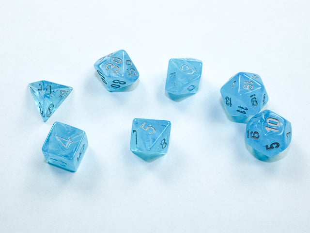 Dice - Chessex - Mini Polyhedral (7pc) - Luminary | Event Horizon Hobbies CA