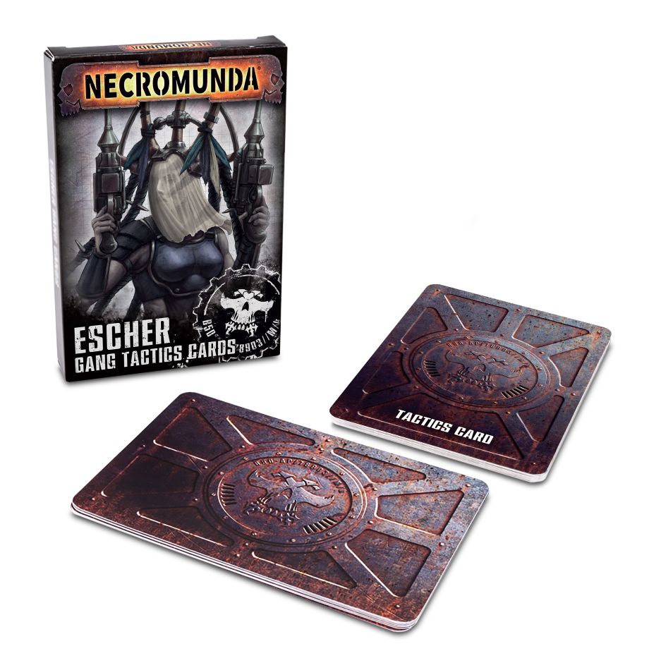 Necromunda - Gang Tactics Cards - Escher | Event Horizon Hobbies CA