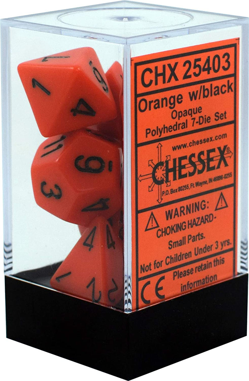 Dice - Chessex - Polyhedral (7pc) - Opaque