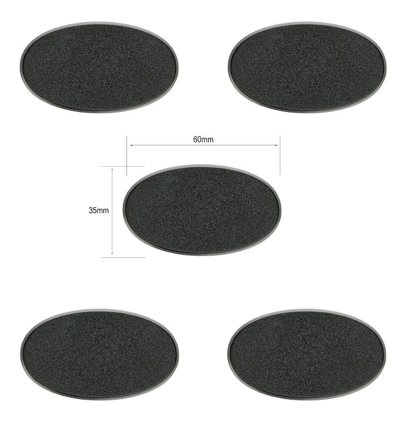 Citadel - Bases - Oval Bases 60x35mm