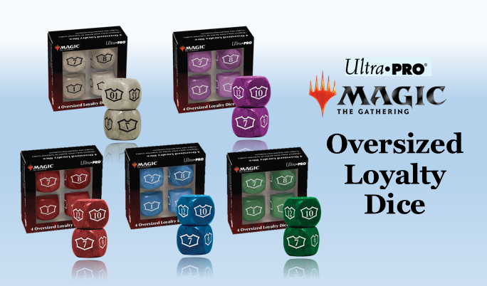 Dice - MTG - Over Sized Loyalty Dice | Event Horizon Hobbies CA