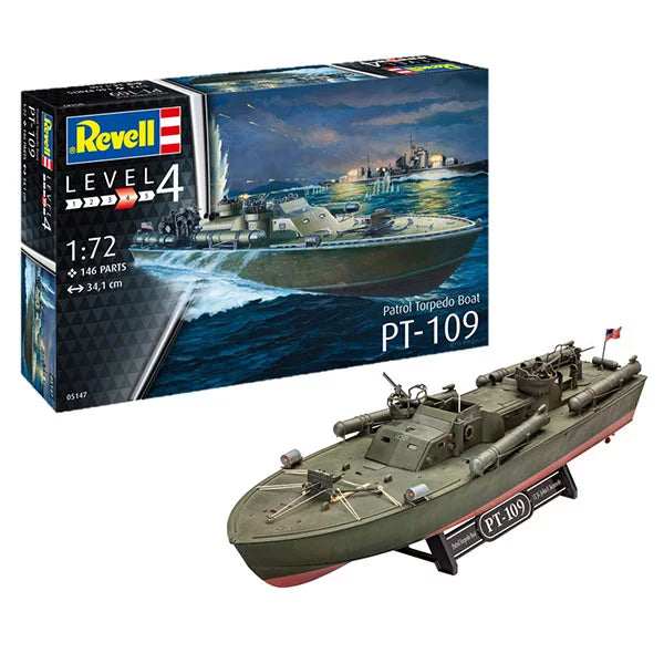 Model Kit - Revall- Patrol Torpedo Boat PT-109 | Event Horizon Hobbies CA