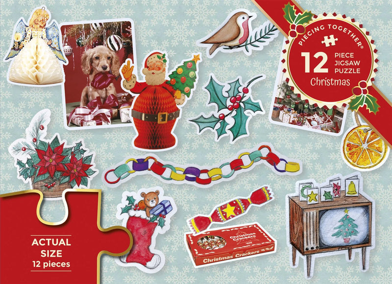 Jigsaw Puzzle - Piecing Together - 12 Piece Christmas