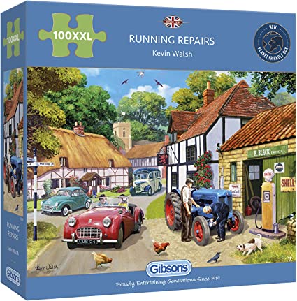 Jigsaw Puzzle - Gibsons -  Running Repairs - 100XXL