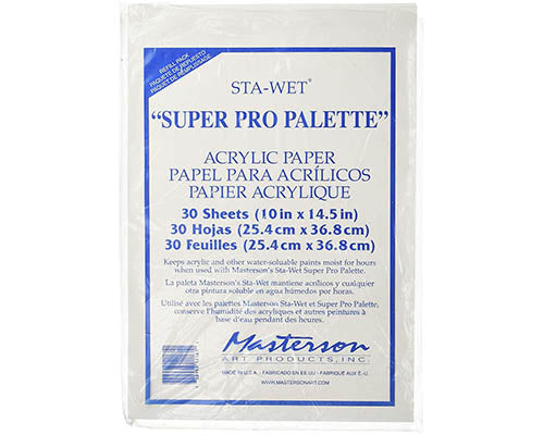 Sta-Wet Super Pro Palette Acrylic Paper