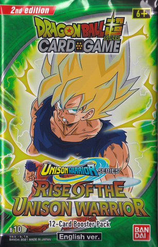 Dragon Ball Super- Rise of the Unison Warrior 2nd Edition Booster Pack