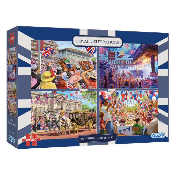 Jigsaw Puzzle - Gibsons - Royal Celebrations - 4x500