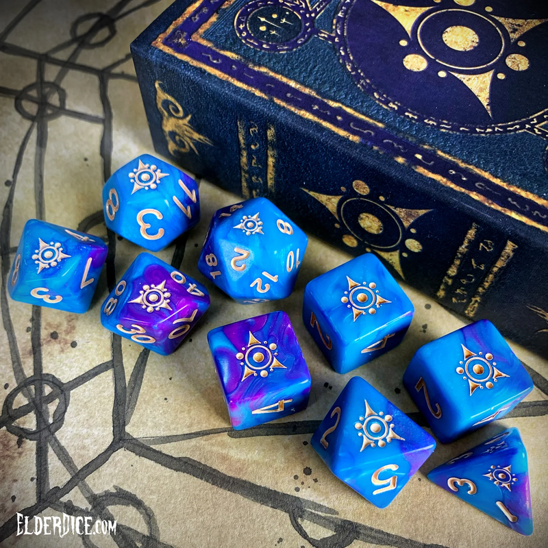 Dice - Infinite Black - Elder Dice