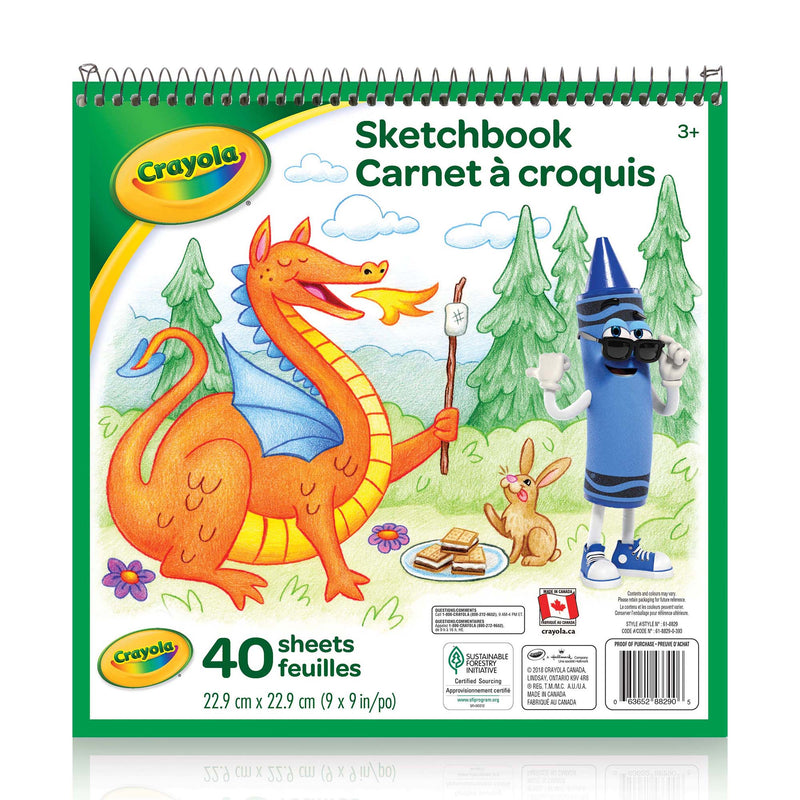 Crayola - Sketchbook, 40 pages