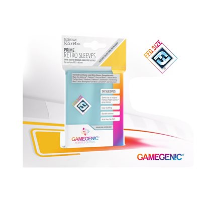 Sleeves - Gamegenic - Prime Retro Sleeves