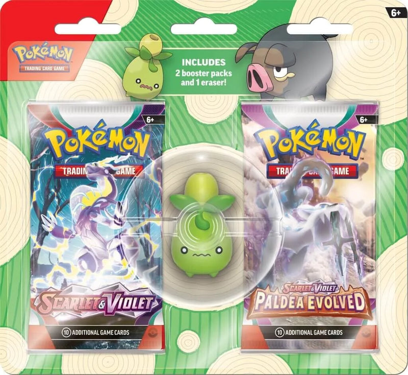 Pokemon - Back to School - Eraser Blister (2 Booster Packs)