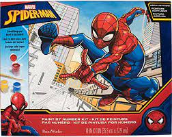 PaintWorks - Paint By Numbers - Spider-Man