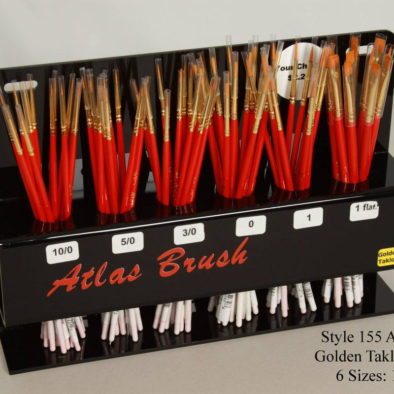 Atlas Brush - Golden Taklon - Detail Brush