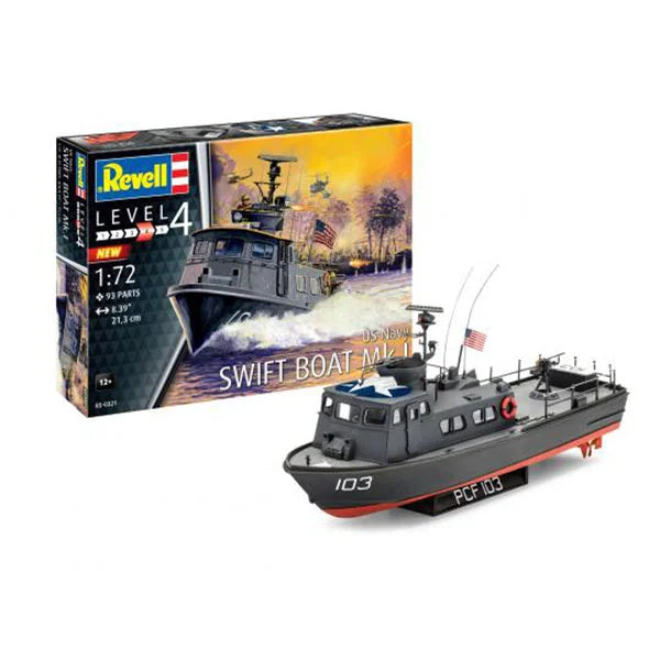 Model Kit - Revell- US Navy Swift Boat Mk.l | Event Horizon Hobbies CA