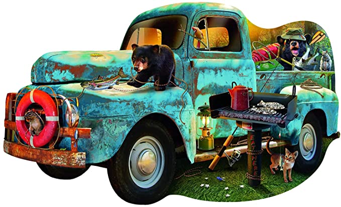 Puzzles - The Blue Truck Puzzle | Event Horizon Hobbies CA