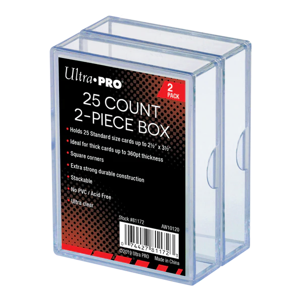 Ultra Pro - Toploader Thick (25CT) (2PK)