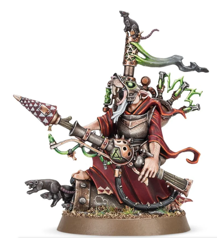 AoS - Skaven - Warlock Bombardier (Old)