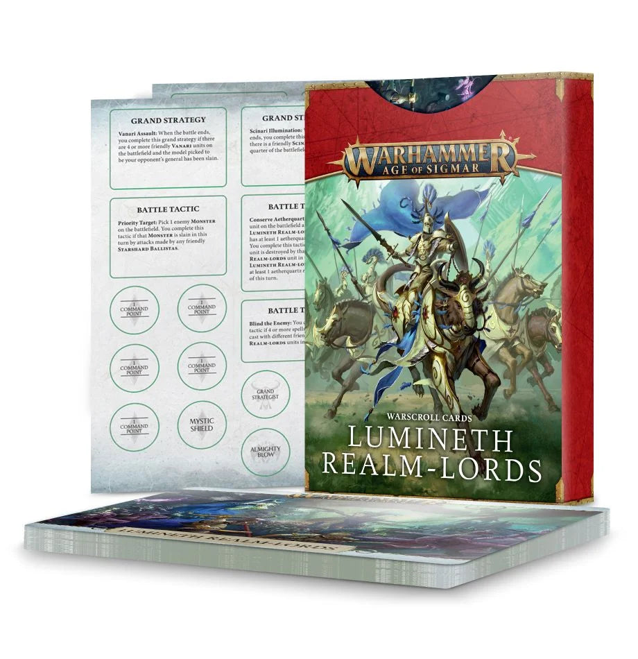 AOS - Warscroll Cards (Eng) - Lumineth Realm - Lords | Event Horizon Hobbies CA