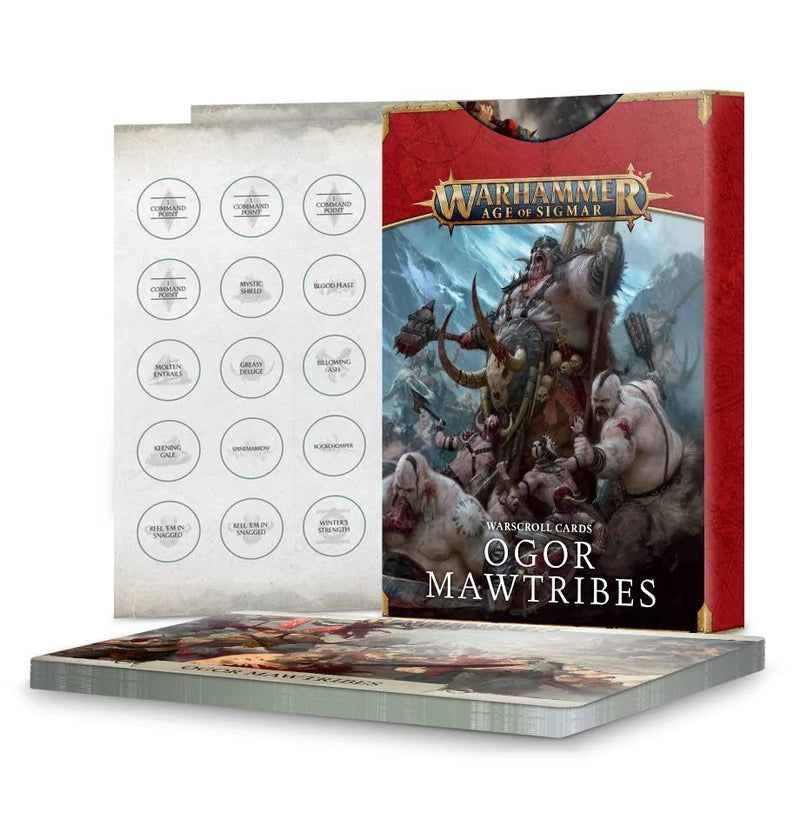 AOS - Ogor Mawtribes - Warscroll Cards