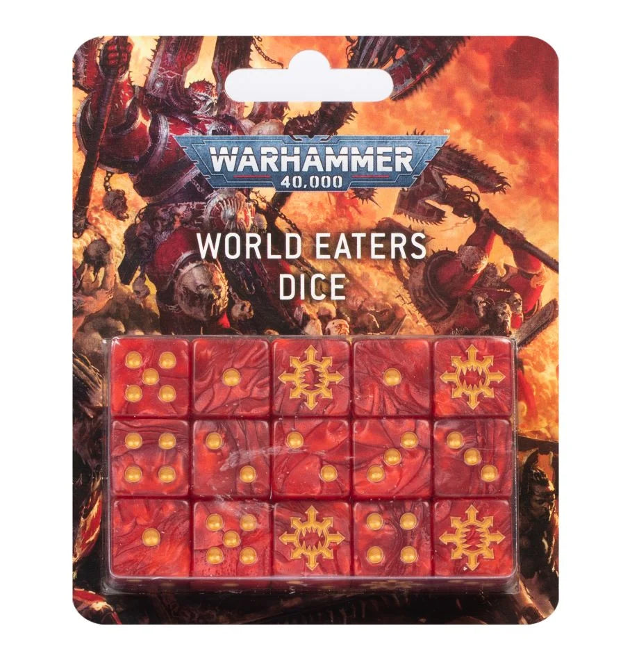 40K - World Eaters - Dice | Event Horizon Hobbies CA